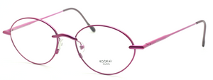 Kookai DIA Vintage Shallow Panto Eyewear In A Pink Finish At The Old Glasses Shop Ltd