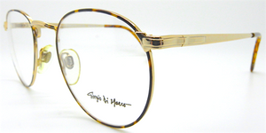 Giorgio De Marco 20 06 gold and tortoiseshell colour panto shaped glasses at The Old Glasses Shop