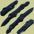 Gerber Tools GB-22-01405 Kiowa Tanto, Black - Serrated