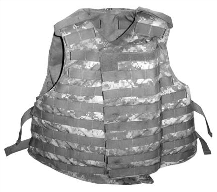 Base Vest Assembly, OTV (Outer Tactical Vest), IBA (Interceptor Body ...