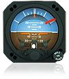 AIM 1200-1, 3-Inch Indicator, Lit, Rear Mount, P/N: 504-0121-9xx