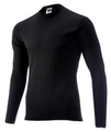 Massif HotJohns Crew (Long-Sleeve T-Shirt), Midweight, Black, MSRT00003, Various NSNs, Flame Resistant (FR)