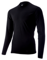 Massif Cool Knit Crew (Long-Sleeve T-Shirt), Lightweight, Black, MSRT00010, Flame Resistant (FR)