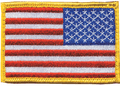 Patch, Americam Flag RWB - Reversed 90RWBV-R