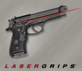 Crimson Trace LaserGrip, LG-402M, MIL-SPEC, for Beretta 92/96/M9 Pistol, NSN 5855-01-460-9157