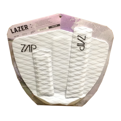 Zap Lazer Traction Pad Set l White