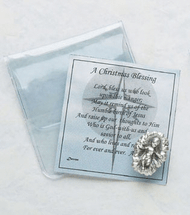 Nativity Pocket Piece in plastic case with Christmas Prayer. 