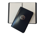 This 124 page journal is perfect for students on retreats, confirmation or those just taking notes.  Acid free paper bound in sturdy leatherette that will last a lifetime. Easy to use and to carry with you in a backpack or briefcase.