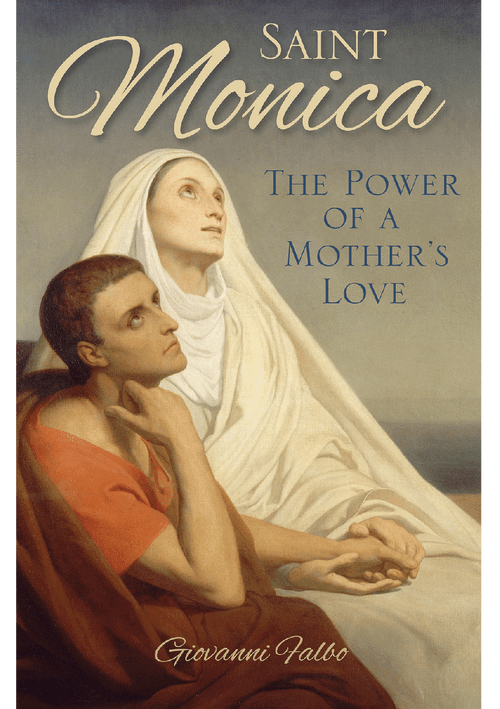 The story of Monica's life is more relevant today than ever, because it is close to the problems we face in our own time.
Using extensive excerpts from the writings of St. Augustine, notable for his Confessions, Giovanni Falbo sheds new light on St. Monica's patience, sweetness, and unwavering determination. This mother never yielded in her efforts to see her beloved son find comfort and peace in God, and she endured countless sacrifices and health risks in her quest to help Augustine embrace the faith. Monica's quiet wisdom and courage, coupled with her earnest tears and prayers to God, bore fruit she could only have dreamed of.  St. Augustine's words bring St. Monica to life and show her to be a mother who wanted the very best for her son. Falbo has created a biography filled with captivating story-telling elements that pull the reader into Monica's life, offering a rare look into the heart of a deeply caring, profound woman of God.

