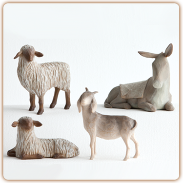 Willow Tree - Sheltering Animals for the Holy Family - St. Jude Shop, Inc.