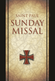 Black ~ Sunday Missal includes: Scripture Readings for Cycles A, B, and C for all Sundays and Solemnities -Spiritual Reflections on the Lectionary Readings -Liturgical Calendar -Treasury of Prayers. Available in Burgundy or Black. Gilded edges and ribbon markers