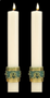 Enhance the presence of your Celtic Imperial Paschal Candle with a pair of beautiful complementing 51% Beeswax Altar Candles. Available in a variety of lengths and widths. Made in the USA!!
