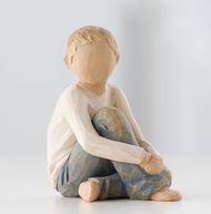 The Willow Tree Caring Child Statue.