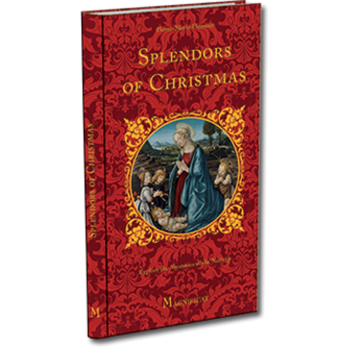 Explore the Treasures of Christmas through Art, Poetry, and Meditation. Pierre-Marie Dumont, publisher of Magnificat, invites you on a journey through the Mystery of the Incarnation, from Israel’s long-desired hope, to the Savior’s birth and life with the Holy Family. Stunning artwork from masters such as Holbein, El Greco, Michelangelo, and Matisse are illuminated by commentaries from award winning author Father Frederic Curnier-Laroche. Rediscover childlike wonder and profound gratitude for the astounding gift of Emmanuel in this splendid, thought-provoking book.