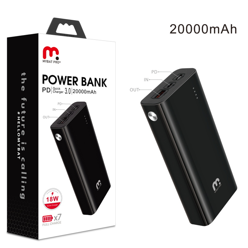 PowerBank PD-P19, Batería Externa 20000mAh Cargador Móvil Portátil Ban –  HOME UNIVERSAL