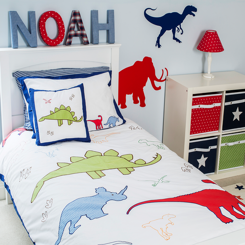 Babyface Dinosaur Duvet Set Cot Bed Image 1