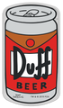 2019 The Simpsons –Duff Beer 1oz Silver Proof Coin