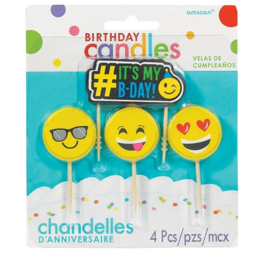 Emoji Birthday Candles