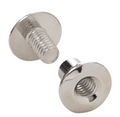 Open Back Screw Posts - 1/8" Nickel (3 pk)