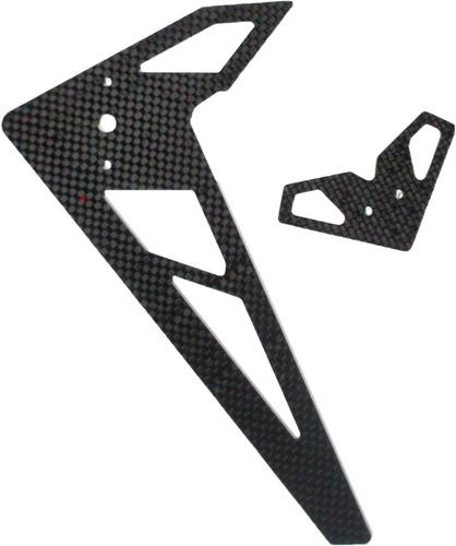 Carbon Fiber Tail Fin Set - GAUI X4II / NX4 / X5