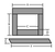 To order fireplace facing, make selections in the drop down menus (below.) If the length dimension of the Header needs to be reduced, enter the new dimension as dimension 'A'. If the Legs need to be shortened, enter the new Leg Height as dimension 'B'. If you need a Riser, make that selection and if it needs to be cut, enter the new dimensions in the boxes for 'C' and 'D'. And finally, if the Hearth needs to be cut down, make the proper selection and enter new dimensions for 'E' and/or 'F'. Note: If you do not supply new dimensions, the facing will ship its original standard size.  If one or more piece is larger than our specifications for Size 1 or Size 2, contact us for a quote.