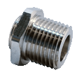 HN-002 : Threaded Straight Hose End With NPT 1/2" Male