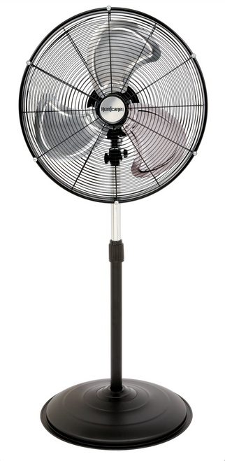 Hurricane Pro High Velocity Oscillating Metal Stand Fan (20 inch) in Bulk (736472) UPC 849969013818