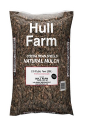 Hull Farm Cocoa Shell Mulch (2 cubic foot bags) by the Truckload (AH50150) UPC 