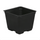 Gro Pro Black Square Pots 4 inch (case of 1375 pots) in Bulk (724034) UPC 849969018141