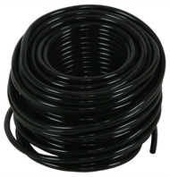 Hydro Flow Vinyl Tubing Black (3/16 inch ID, 1/4 inch OD 100 ft Roll) in Bulk (708220) UPC 10847127000929