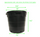 The Harvest Company Round Black Plastic Nursery Pots (10 Gallons) in Bulk (2)