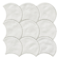 Porcelain Tile. Scale Series ​White
