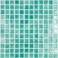 Vidrepur Anti Slip Glass Tile Mosaic.  Niebla Verde Turquesa