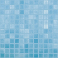 Vidrepur Anti Slip Glass Tile Mosaic.  Niebla Azul Turquesa