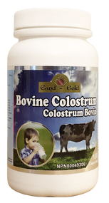 Cand-Gold Bovine Colostrum 100Capsules(加拿大Cand-Gold 牛初乳益生菌免疫力增高补钙膠囊 100粒入)