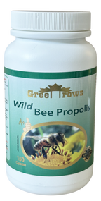 Gree Rows Wild Bee Propolis 150Capsules(加拿大Gree Rows 蜂胶胶囊 150粒入)