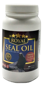 ROYAL Seal Oil OMEGA-3+6+9  100 Softgels(加拿大ROYAL皇家礼海豹油 OMEGA-3+6+9  100粒入)