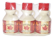 CANADA TRUE Pure Maple Syrup(Amber)  3x100mL(加拿大  CANADA TRUE 纯枫树糖浆(浓郁)  塑胶甁装 3x100mL)