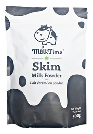 MILK TIME Slim Milk Powder  500g(加拿大 MILK TIME 脫脂奶粉  袋裝 500g)