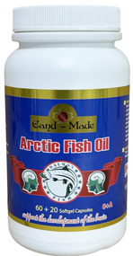 Cand-Made Enhance-High Doee Arctic Fish Oil 80 Softgel Capsules(加拿大Cand-Made加強版高端补脑鱼油-80粒入)