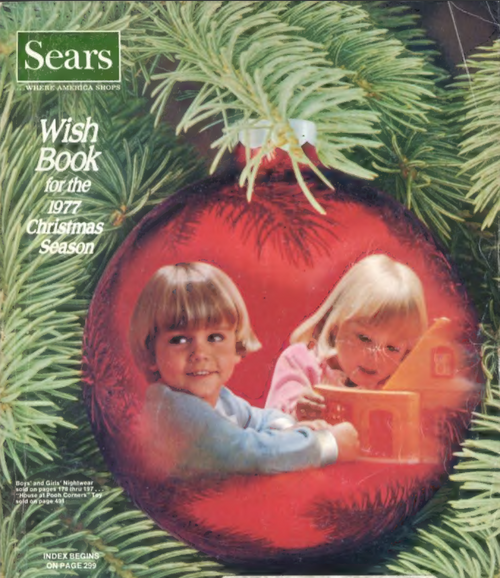 Sears Christmas Catalog 1977 Wish List Wishbook PDF Vintage Digital Instant Download Retro Sublimation Crafts or Junk Journals Scrapbooking