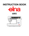 Elna 6001 Sewing machine instruction manual