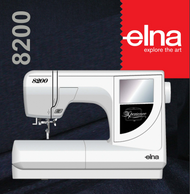 Elna 8200 Sewing machine instruction manual