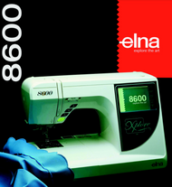 Elna 8600 Sewing machine instruction manual