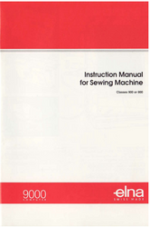 Elna 9000 8000 DIVA Sewing machine