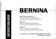 Bernina Record 730 731 732 sewing machine instruction PDF manual