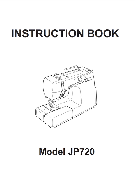 Janome - New Home JP720 Sewing Machine 