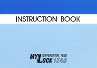 Janome Mylock 134d Instruction manual