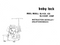 BabyLock Model BL4-434 BL4-343DF BL4-436 BL4-436DF Overlocker Instruction Manual