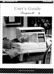 Husqvarna Viking Designer II User Manual